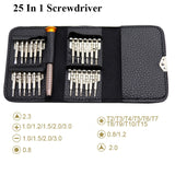 115/25 in 1 Screwdriver Set Mini Precision Screwdriver Multi Computer PC Mobile Phone Device Repair INSULATED Hand Home Tools