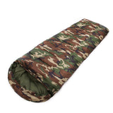 Dampproof Camping Sleeping Bag 4 Season Warm Cold Envelope Backpacking Sleeping Bags For Outdoor Traveling Hiking Thicken Solid