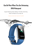 Hot Sale Men Smart Sports Blood Pressure Heart Rate Monitor Watch Kids And Women Monitor Multi-Function Waterproof Bracelet