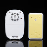 CACAZI Wireless Doorbell LED Light Home cordless call bell DC battery operated Control Button 200M Remote 4 volume 36 chime