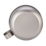 500ml Titanium Cup with Lid Camping Mug Camping Coffee Cup Lightweight Coffee Pot for Backpacking Hiking Camping Travelling