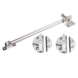 2x Marine Boat Deck  55 mm Door Catch Twist Locking , 1x 39.5cm Hatch Adjusters