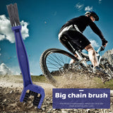 3pcs/Set Bicycle Chain Cleaning Brushes Portable MTB Bike Cleaner Scrubber Kit Cycling Maintenance Wash Tools