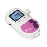 RU SHipping 3MHz Fetal Doppler Color LCD Display Pocket Fetal Doppler Prenatal Heart Baby Heart Monitor 3MHz Probe  Display