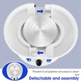Pottery Wheel, Electric Ceramic Working Clay Shaper DIY Art Craft Tools With Removable ABS Basin