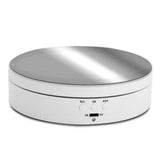 High Power Electric Rotating Jewelry Display Stand Base Jewelry Organizer Turntable Jewellery Packaging Display Box