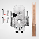 Trimming Machine  Connector Slotter Wardrobe Invisible Fastener Hinge Hole Opener Mold Trimmer Woodworking Tools Kit  2 IN 1