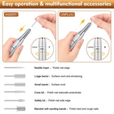 Professional Rechargeable 35000RPM Nail Drill Machine for Acrylic Nails Electric Nail File for Manicure Pedicure Shape Polish