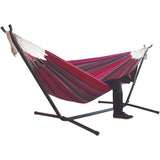 Portable Canvas Hammock Thicken Chair Swing Outdoor Garden Sports Home Travel Leisure Camping Stripe Hammock Double Single