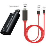 HDMI To USB Video Capture Card Audio Video Capture Card For 1080P Recorder Game Video Streamer Laptop Computer Accessories