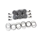 V6 3.0L Piston &amp; Piston Ring Kit φ 20mm Fit For AUDI A4 Cabrio A6 Quattro AVK BGN 06C107065M  06C198151B