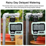 IPX5 Waterproof Intelligent Automatic Irrigator Controller Home Garden Water Timer Automatic Drip Irrigation System Controller