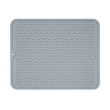 Square Pet Mat For Pet Food Pad Dog Cat Feeding Mat Simple Solid Color Pet Placemat  Pet Bowl Pad Silicone non-slip Placemat