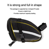 Dropship-Bicycle Tail Bag MTB Road Bike Seat Cushion Bag Cycling Rear Seat Bag Glue-Free Tire Repair Tools Bicycle Repair Suits