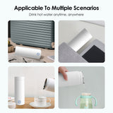 Portable Electric Water Kettle Smart Cup Thermal Bottle Insulated Coffee Thermos for Water Boiler Heater Electric Pot 220V 110V