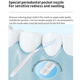 Retractable Oral Irrigator Dental Water Jet Tools USB 200ML Waterproof 3 Modes 4 Nozzles Mouth Washing Machine Teeth Whitening