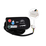Dropship-36V 48V 350W 17A Electric Bicycle Sine Wave Controller With LED880 Display&amp;Thumb Throttle And Sensor E-Bike Accessories
