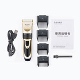 Men's Trimmer Wireless Rechargeable Electric Clippers Adjustable Hair Clipper Hair Trimmer Styler Haircut Hair Style Tool Set 40
