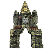 Home Aquarium Ornament Ancient Stone Buddha Resin Figurines Aquarium Ornament Fish Tank Aquarium Decoration Accessories