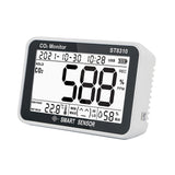 ST8310 Air Quality Monitor 3 in 1 Indoor CO2 Temperature Humidity Tester Ambient/Dew Point/Wet Bulb Temp LCD Backlight
