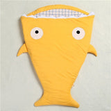 7 Colors Cute Baby Sleeping Bag Shark Sleeping Bag Cartoon Anti-kick Is Autumn And Winter Baby Out Of Hugs Warm Infant Swaddle
