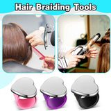 3 Pcs Metal Magnetic Sewing Needle Cushion Heart Shape Magnetic Needle Holder Hair Clip Bracelet Silicone Wrist Needle Cushion