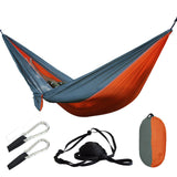 Outdoor Portable Camping Parachute Sleeping Double Hammock Garden Swing Hamac Hanging Chair Flyknit Hamaca Rede Amaca DC12