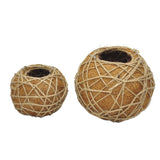 Hanging  Basket With Coir Liner Wall Outdoor Garden Park Flower Pot Balcony Patio Lawn Entryway For Indoor Plants