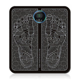 Fitness EMS Tens Acupuncture Foot Massager Muscle Stimulator Acupoint Mat Health Care Foot Muscle Electric
