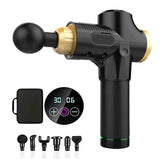 High Speed Fascia Massage Gun Muscle Pain Relief Therapy Massager Relaxation Body Slimming High Frequency Portable Device