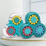 New Magical Bean Cube Rotating Toy Adults Stress Relif Magic Beads Fidget Toys Children Education Antistress Hand Fidget Spinner