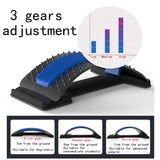 1pc Back Stretch Equipment Massager Massageador Magic Stretcher Fitness Lumbar Support Relaxation Spine Pain Relief Dropshipping