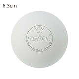 Massage Ball 6.3cm Fascia Ball Lacrosse Ball Yoga Muscle Relaxation Pain Relief Portable Physiotherapy Ball Jaw Exerciser Ball