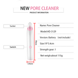 New Blackhead Remover Face Deep Nose Cleaner T Zone Pore Acne Removal Vacuum Suction Facial Deep Cleanning Skin Tool Fashion