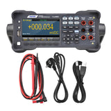 Hantek HDM3055 Digital Desktop Multimeter 5 1/2 Multimeter with 4.3'' LCD 30 kS/s Data Acquisition True RMS Temperature Tester