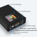 Spot Welder Machine 0.1-0.25mm Nickel Welding Handheld Machine Digital Display Welder Machine 18650/26650/32650 Lithium Battery