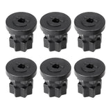 6PC Ram Mount Track Mounting Base Track Gear Attachment Adapter Kayak Track Mount for Kayak Boat Canoe Fishing Rod Accessories