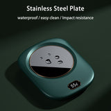 USB Coffee Cup Warmer 3 Temperature Settings Beverage Mug Warmer for Cocoa Tea Water Milk for Home Office Desk Use Heating Plate