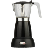 300ML Electric Mocha Coffee Maker Visualization Coffee Maker Moka Pot Espresso For Home Kitchen Office EU Plug