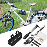 15 in 1 Multi Usage Bike Bicycle Repair Bike Tools Kit  Screwdriver Socket Extension Rod  Pump Puncture