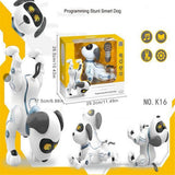 RC Smart Robot Dog Toy Programming Intelligent Talking Walking Robot Dog Pet Toy Birthday Christmas Gift Toys For Children