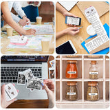 Mini Printer Portable Thermal Printing Machine Bluetooth Mini Photo Picture Label PrinterDIY Home Use Printer for Android iOS