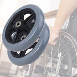 2pcs 6" Wheelchair Casters Small Cart Rollers Chair Wheels Accessories