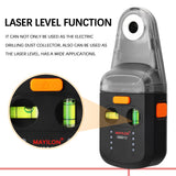 Electric Drilling Dust Collector Laser Level 2 In 1 Wall Electric Suction Vacuum Drilling Dust Collector Dust Cleaning Suction