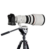 Manbily VH-90 Hydraulic Damping Panning Tilt System Fluid Video Head Tripod Monopod Mount Photo DSLR Camcorder Camera Panoramic