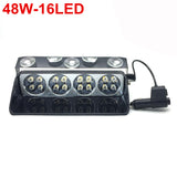 LED Car windshield Emergency Strobe Flasher Light Police flashing Warning Lights Fog Lamp safety signal lighting DC12V