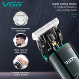 Adjustable speed and blade professional hair trimmer for men beard trimmer rechargeable hair clipper electric haircut machine