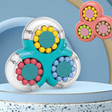 New Magical Bean Cube Rotating Toy Adults Stress Relif Magic Beads Fidget Toys Children Education Antistress Hand Fidget Spinner