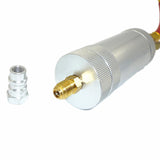 Car A/C AC Oil&amp;Dye Oz Injection Tool 1/4SAE 134a 2 Oz Oil Injector R134A R12 R22 Air-Conditioning Installation Car Accessories