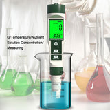 Digital 10 in 1 Water Quality Tester Portable High Accurancy Water Quality Test Pen Water Quality Measurement Tool
